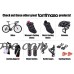 Tommaso Cycling  Biking & Spin Class Cleats Look Delta or SPD Compatible for Indoor  Outdoor  Peloton or Mountain Biking Use with Clipless Pedals - B078WF7TQ7